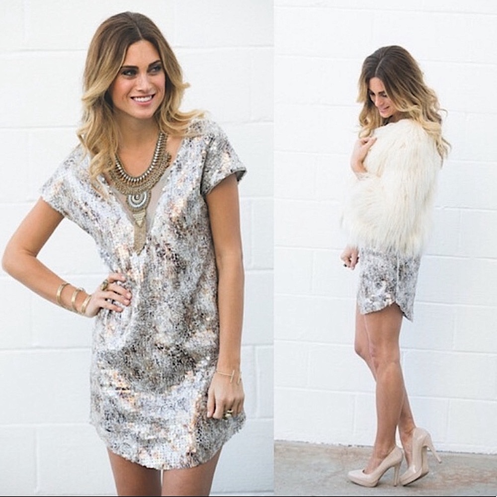 Free people midnight dreamer shattered glass dress - Picture 5 of 12